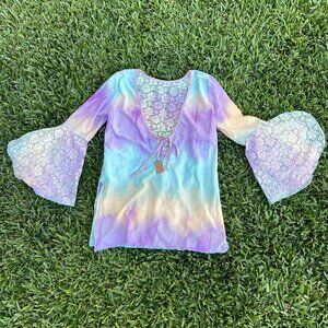 Endless Sun NWT hand-dyed swim coverup